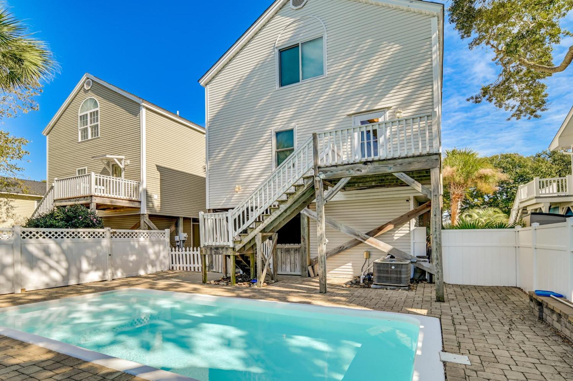 Surfside Beach Oasis With Private Pool And Gas Grill! Myrtle Beach Kültér fotó