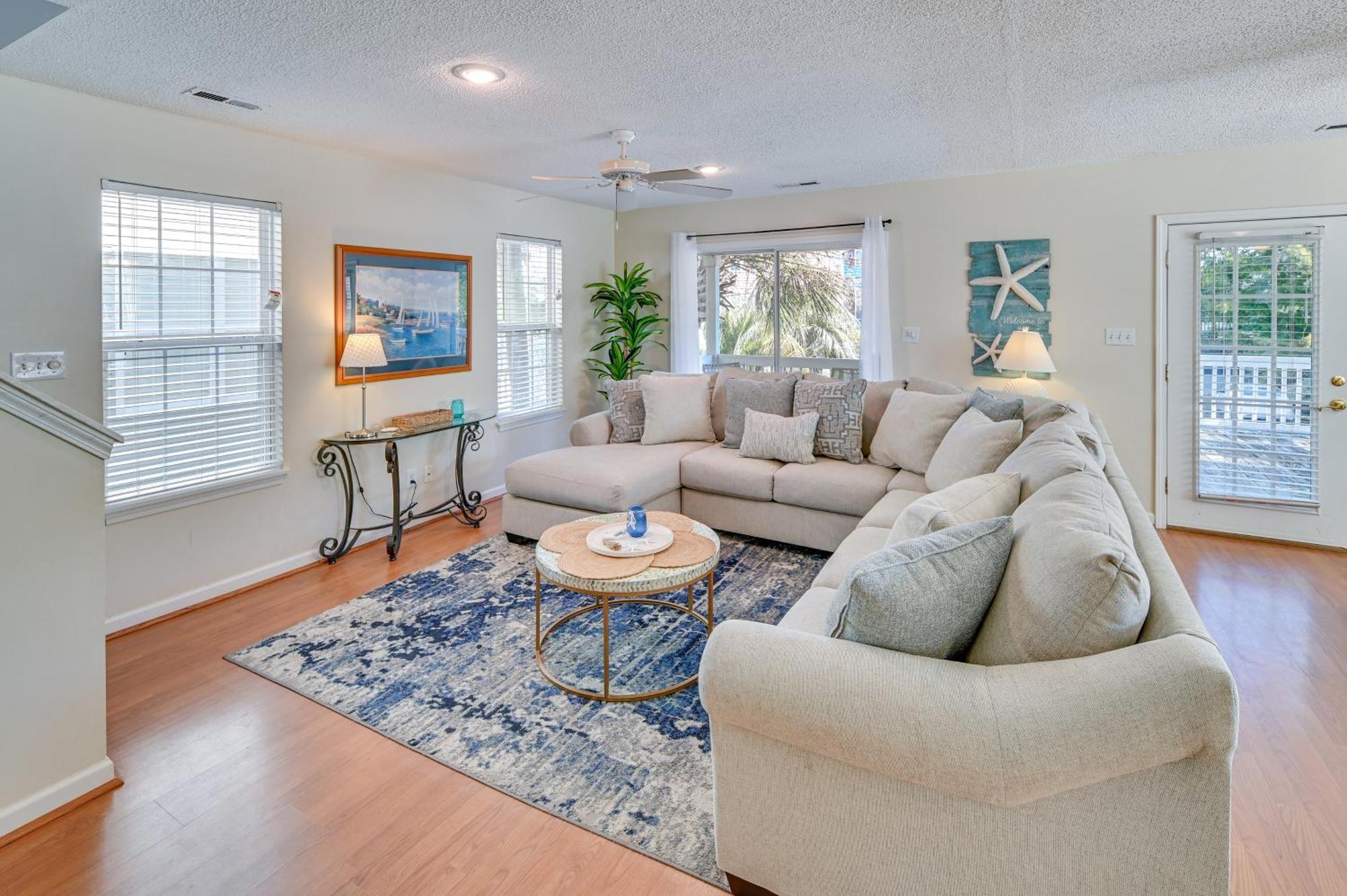 Surfside Beach Oasis With Private Pool And Gas Grill! Myrtle Beach Kültér fotó